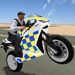 超级特技警察摩托车模拟器3d游戏
