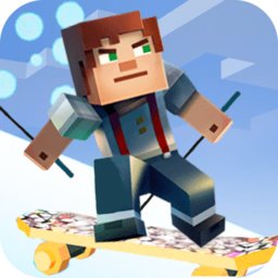 像素滑板大冒险游戏