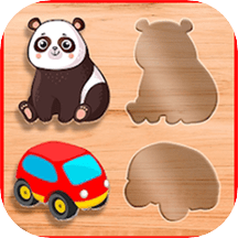 儿童益智拼图鸭app